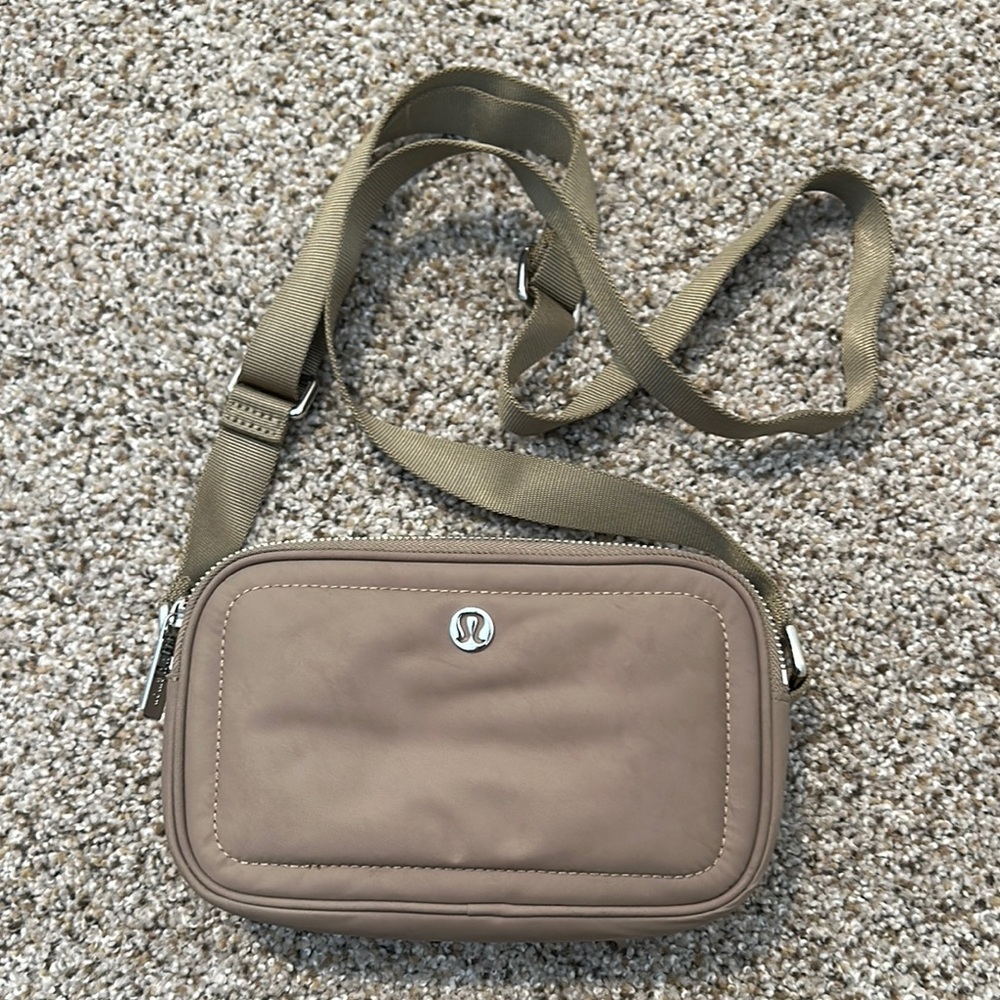 lululemon athletica Tan Crossbody Bag